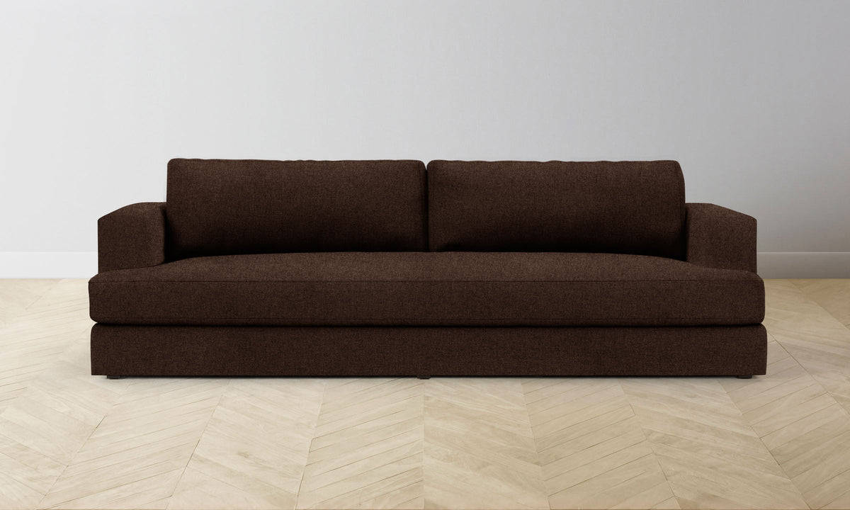 The Varick Sofa - Italian Brushed Wool Cocoa