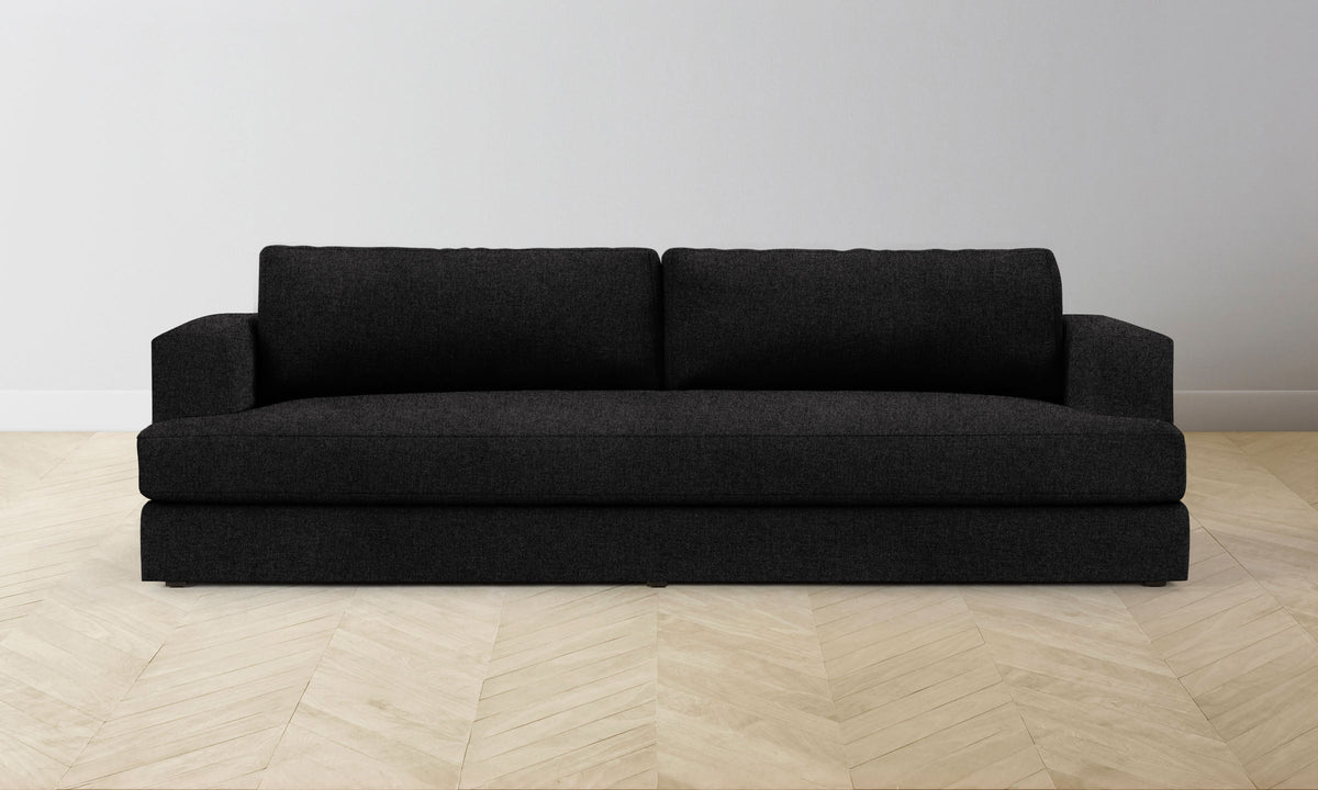 The Varick Sectional - Italian Brushed Wool Pepper