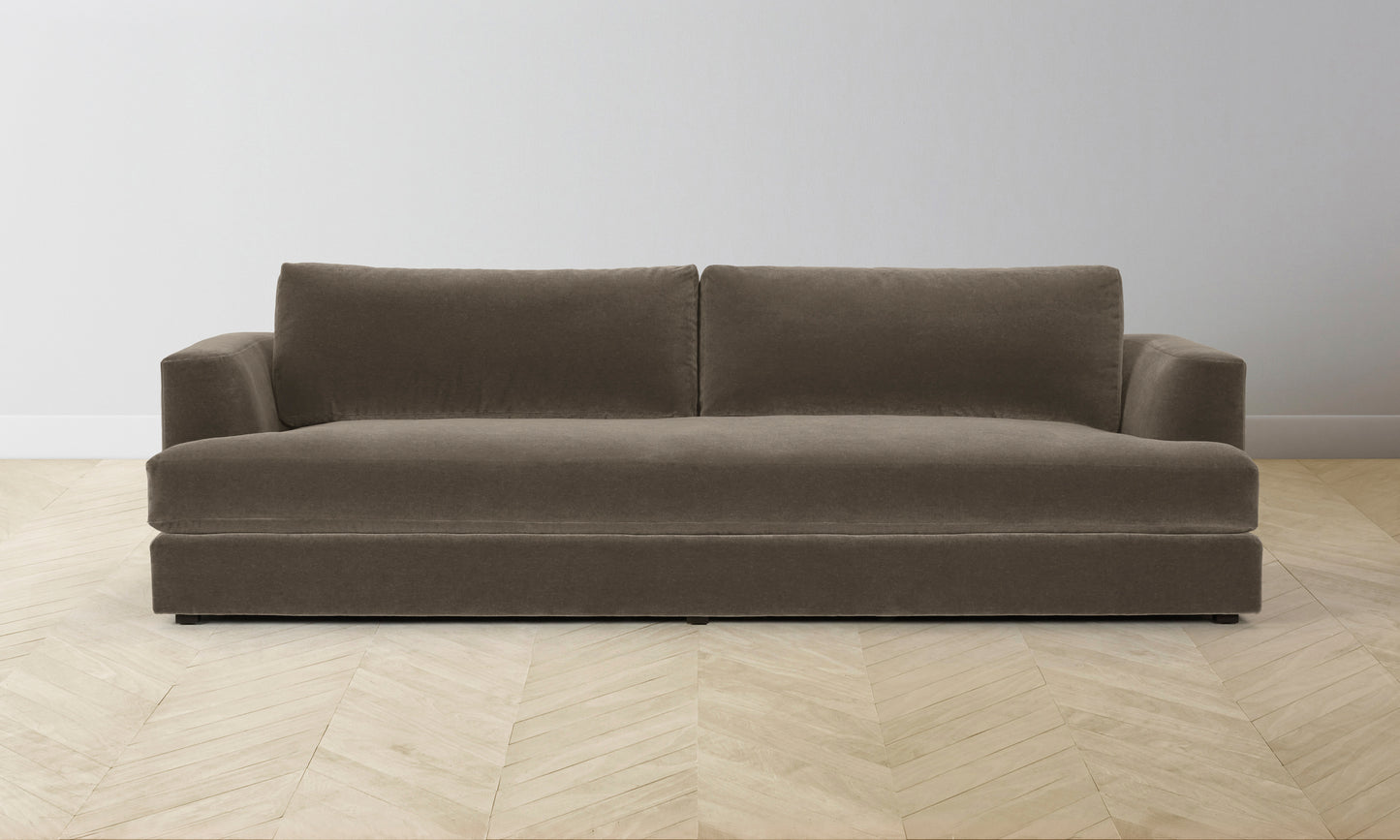 The Varick Sectional - Mohair Mink