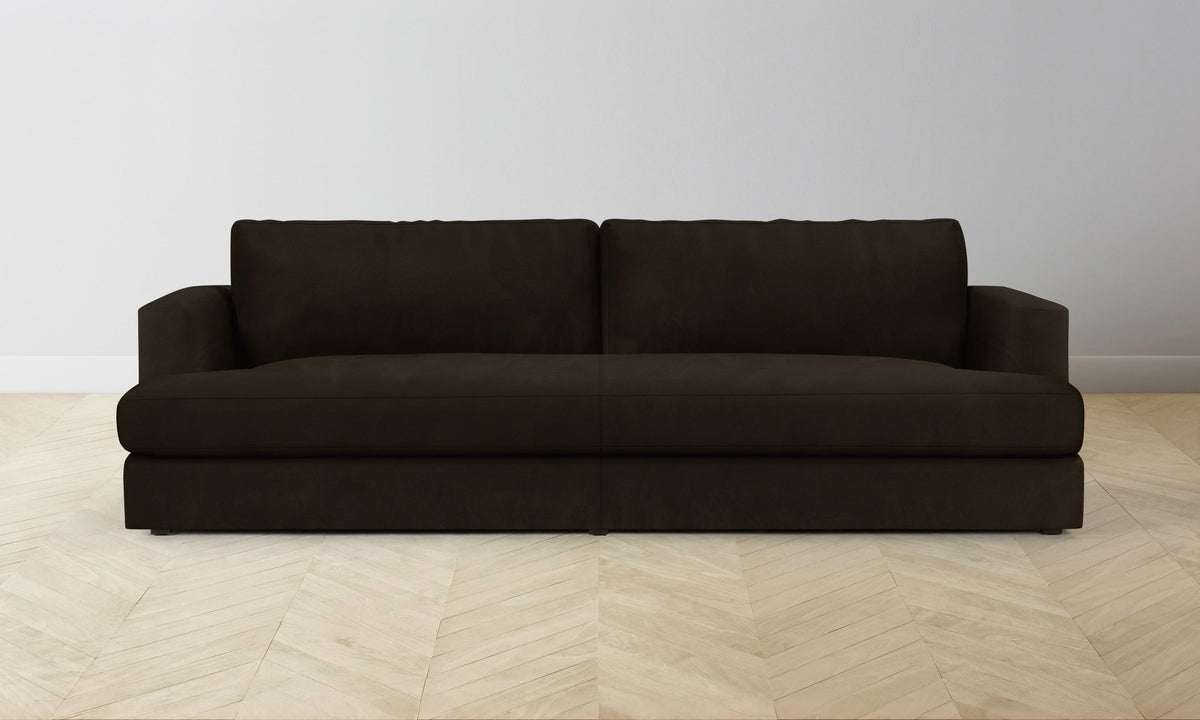The Varick Sofa - Nubuck Leather Espresso