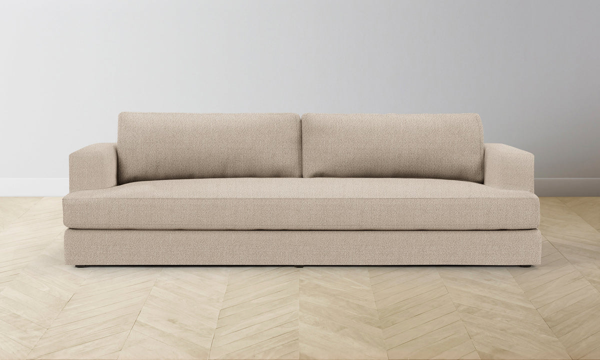 The Varick Sectional - Performance Textural Weave Savanna