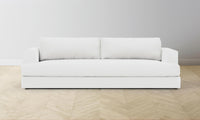 The Varick Sofa - Performance Linen Weave Pure White