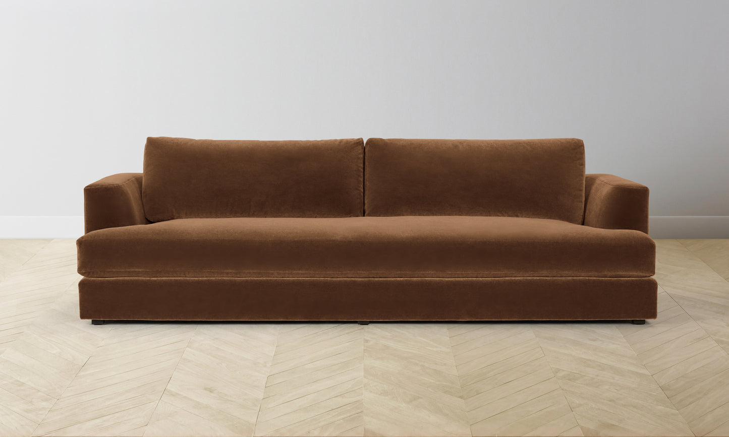 The Varick Sofa - Performance Velvet Cider