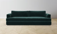 The Varick Sectional - Performance Velvet Emerald