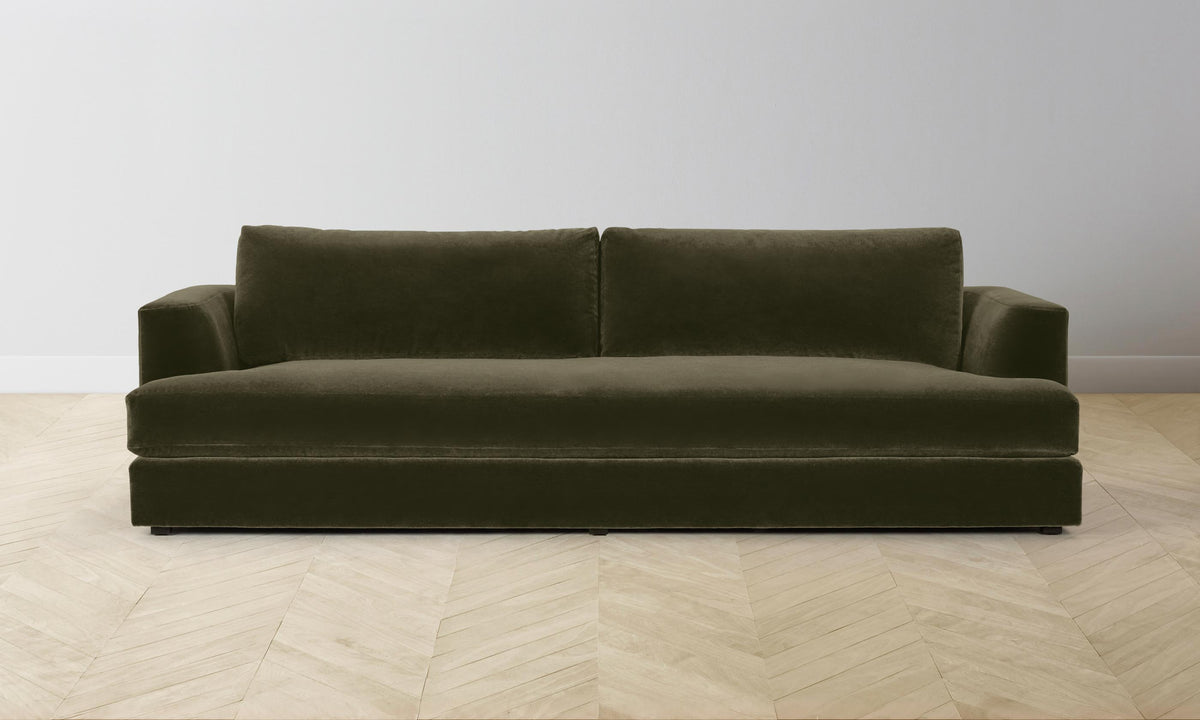 The Varick Sectional - Performance Velvet Olive