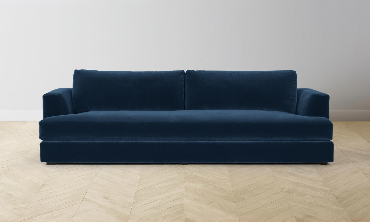 The Varick Sofa - Performance Velvet Sapphire