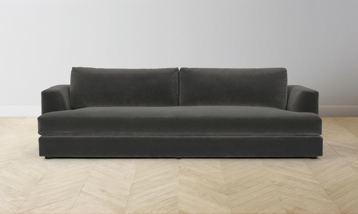 The Varick Sofa - Performance Velvet Slate