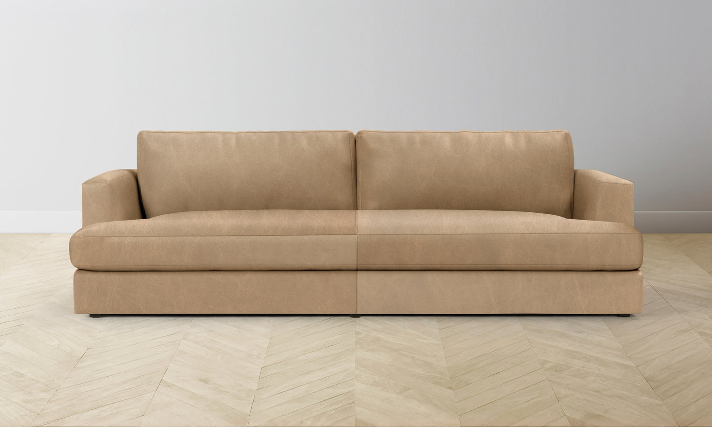 The Varick Sectional - Tuscan Leather Camel