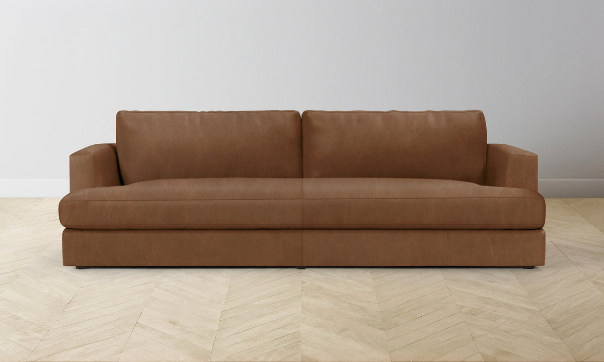 The Varick Sofa - Tuscan Leather Cognac