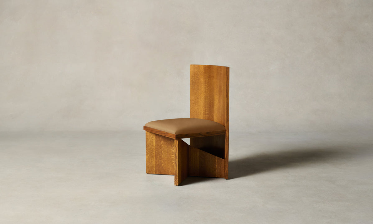 The Venice Chair - Costa Leather Nutmeg