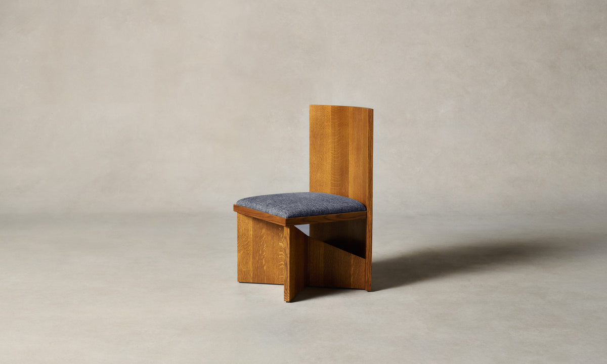 The Venice Chair - Heritage Belgian Linen Lake