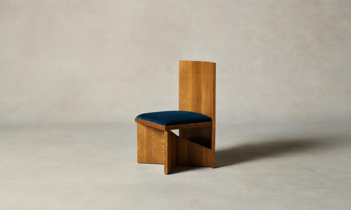 The Venice Chair - Mohair Admiral