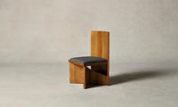 The Venice Chair - Pebbled Leather Ash