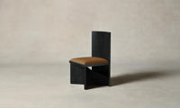 The Venice Chair - Pebbled Leather Latte