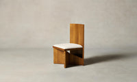 The Venice Chair - Performance Linen Weave Flour