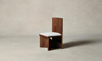 The Venice Chair - Performance Textured Tweed Snow