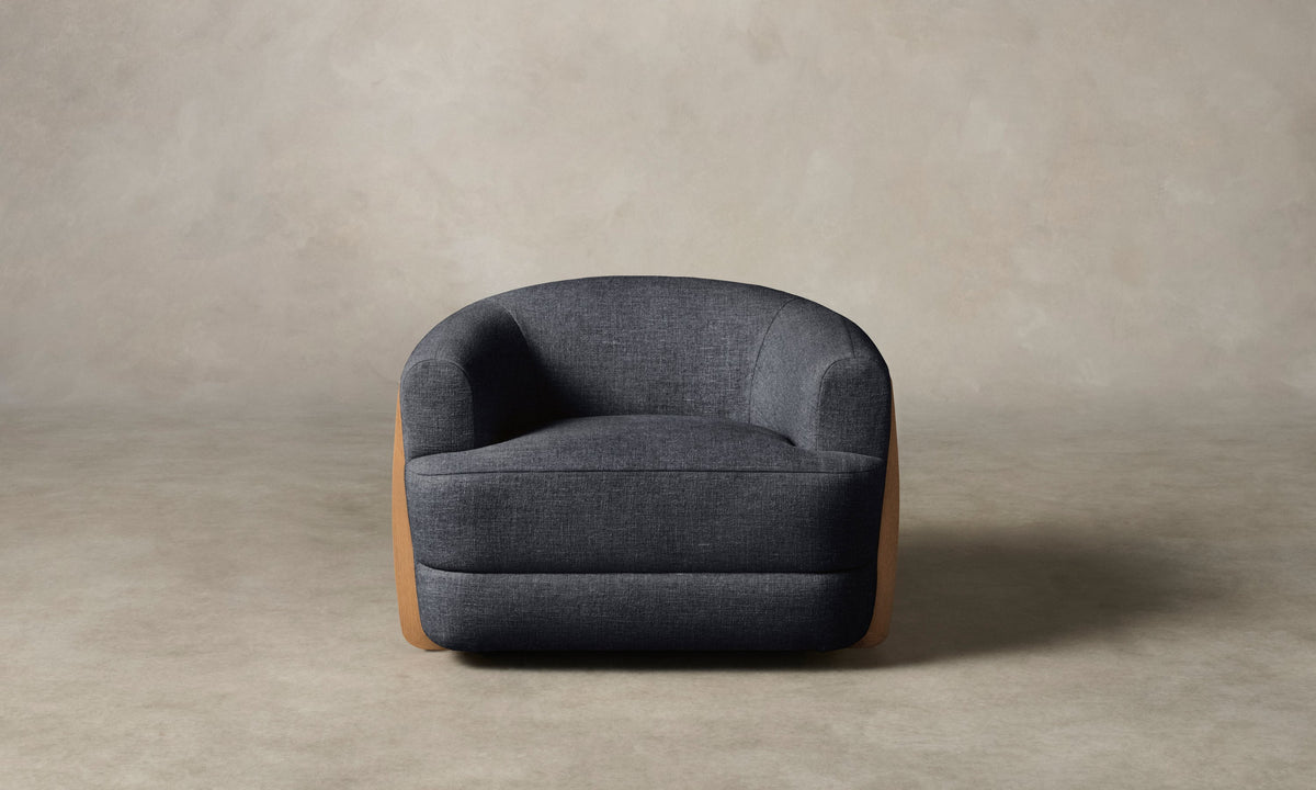 The Vera Chair - Heritage Belgian Linen Lake