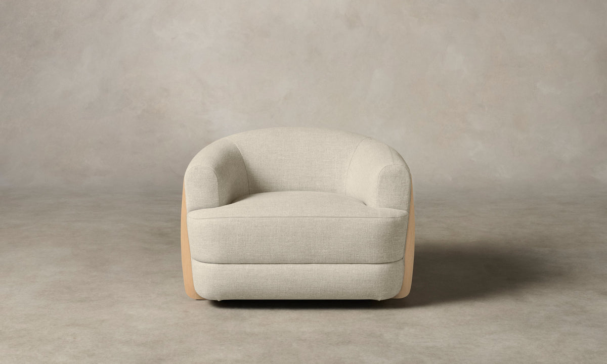 The Vera Chair - Heritage Belgian Linen Alder