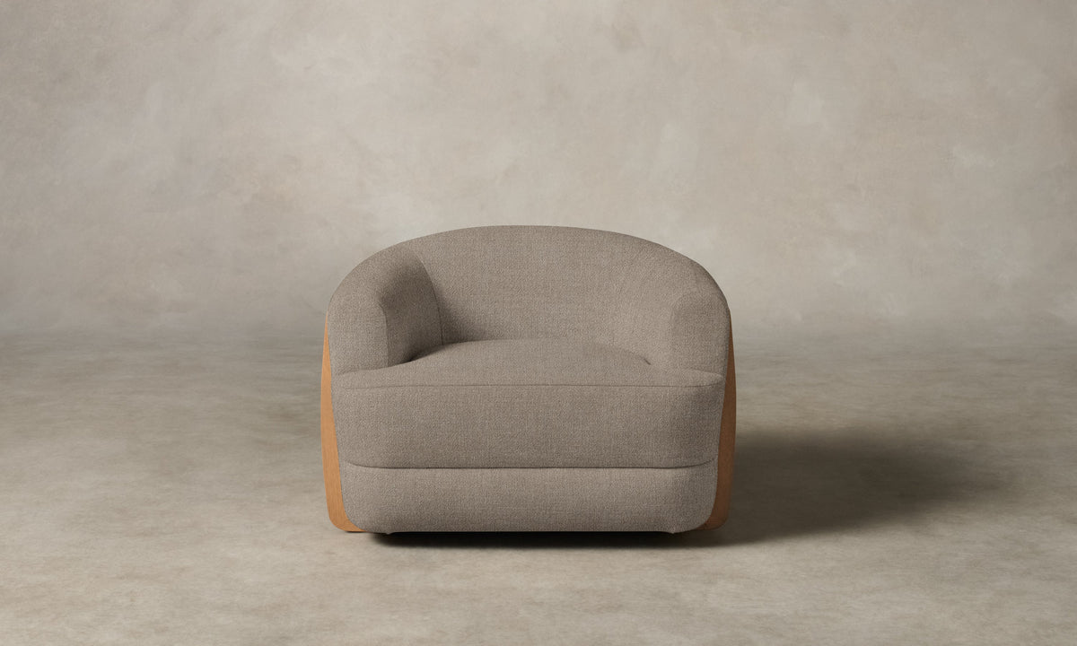 The Vera Chair - Performance Textural Weave Earthen