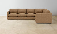 The Warren Sectional - Belgian Linen Chai