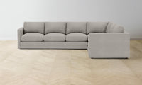 The Warren Sectional - Italian Bouclé Fossil