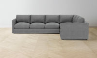 The Warren Sectional - Performance Mélange Weave Night