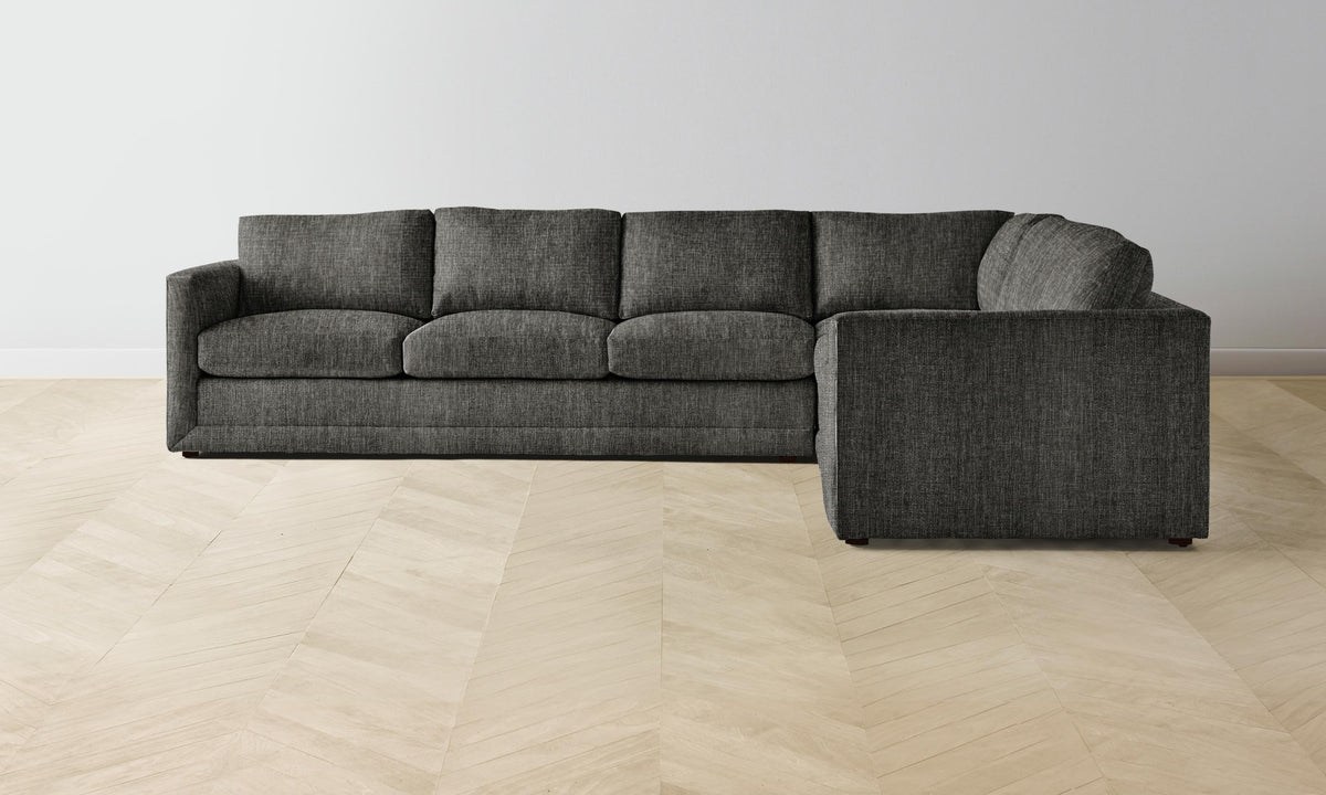 The Warren Sectional - Performance Tweed Char