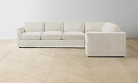 The Warren Sectional - Performance Woven Chenille Desert