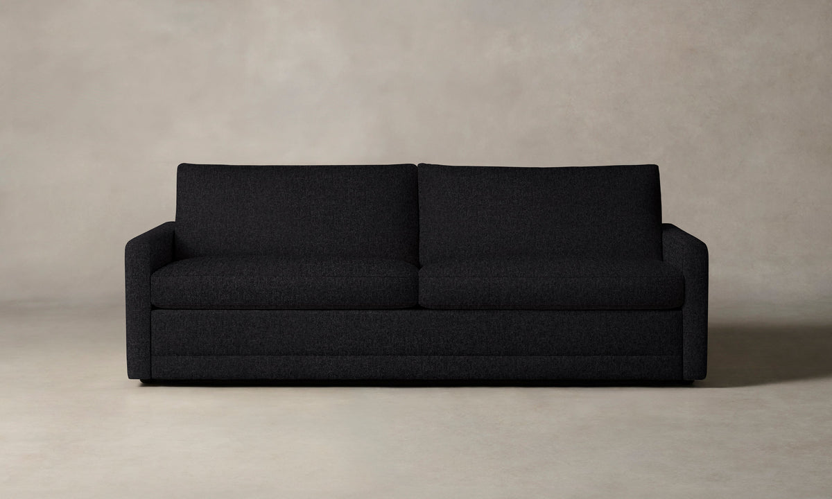 The Warren Sleeper Sofa - Italian Brushed Wool Pepper