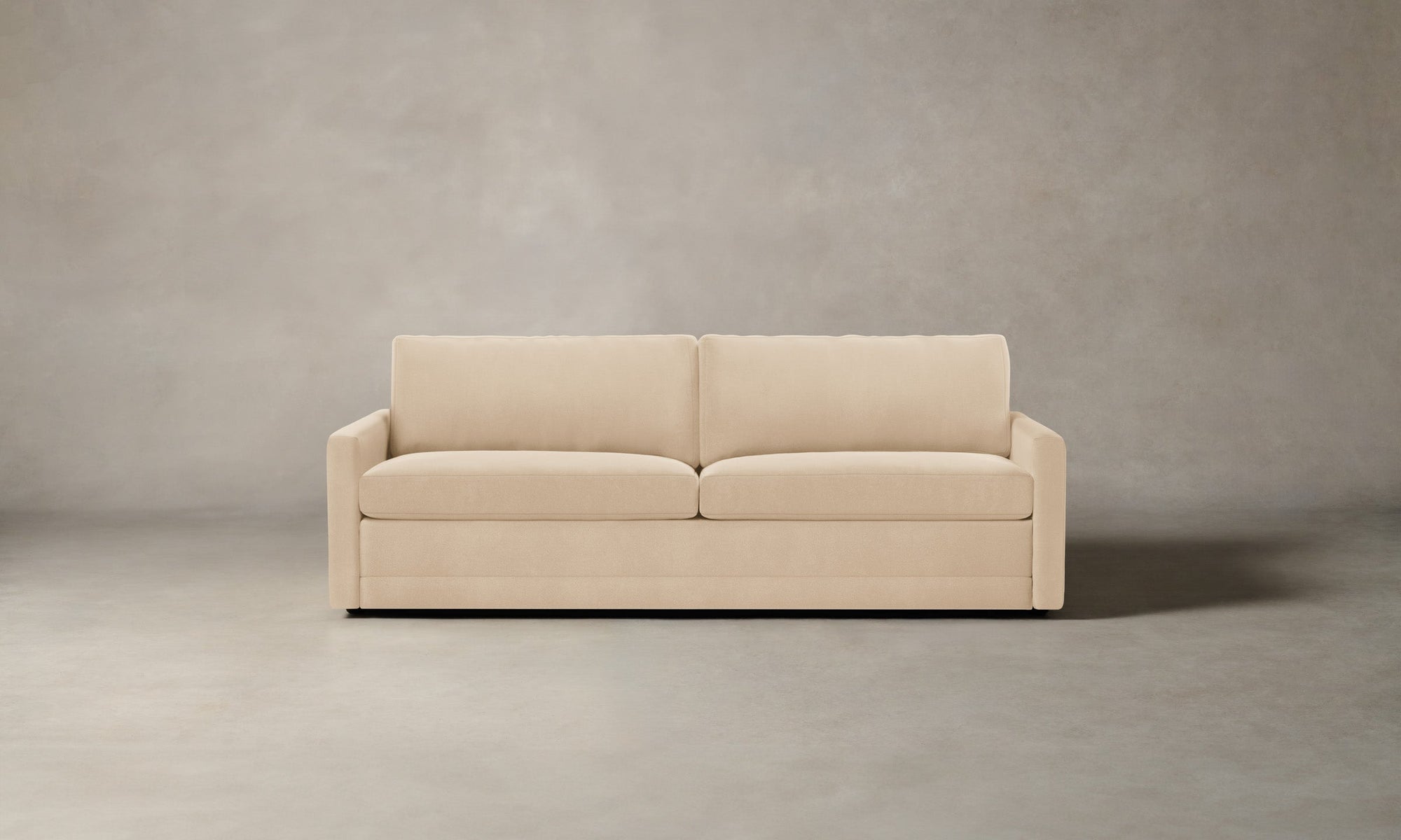 The Warren Sleeper Sofa - Performance Velvet Butter