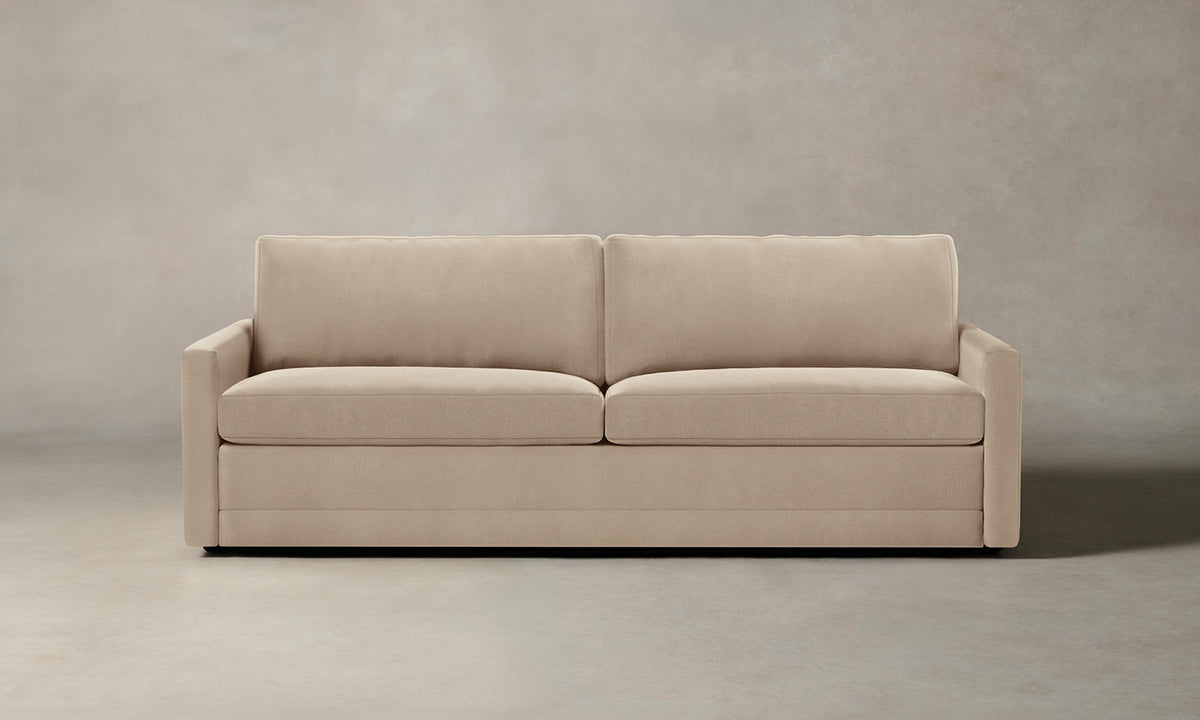 The Warren Sleeper Sofa - Performance Velvet Taupe