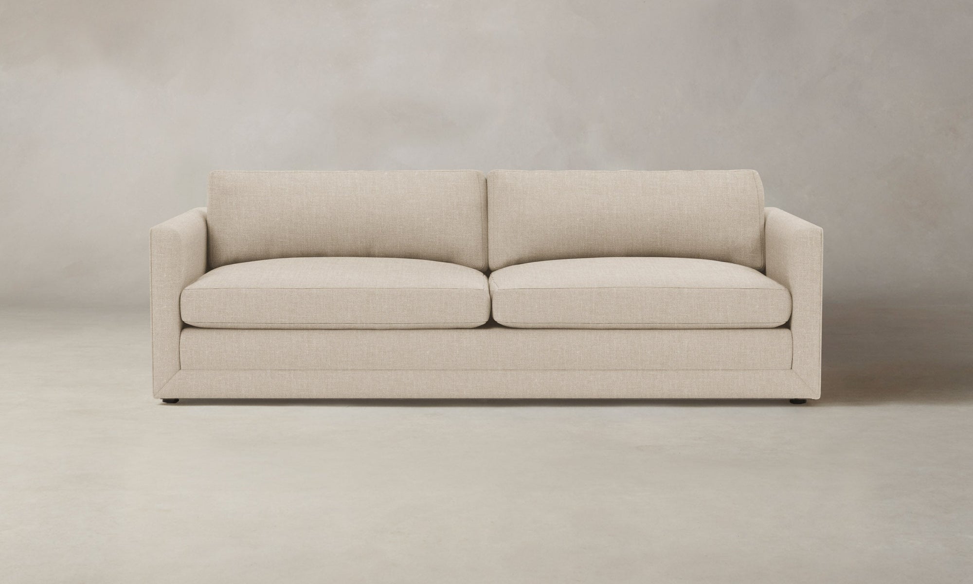 The Warren Sectional - Heritage Belgian Linen Husk