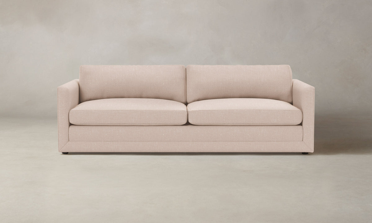 The Warren Sectional - Heritage Belgian Linen Petal