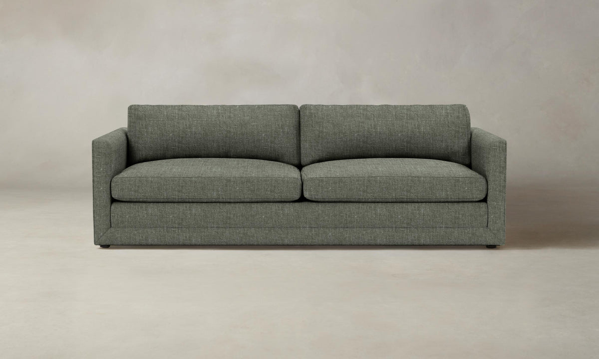 The Warren Sectional - Heritage Belgian Linen Thyme