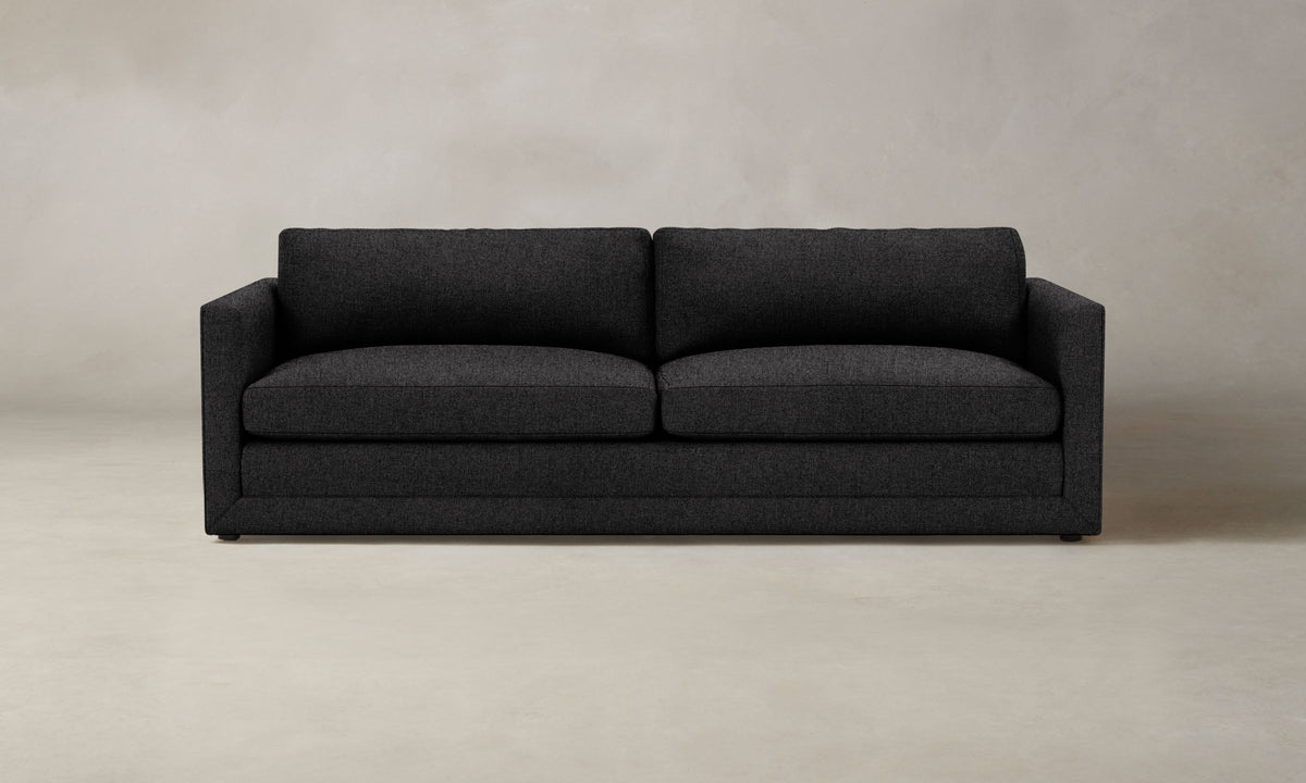 The Warren Sectional - Italian Brushed Wool Pepper