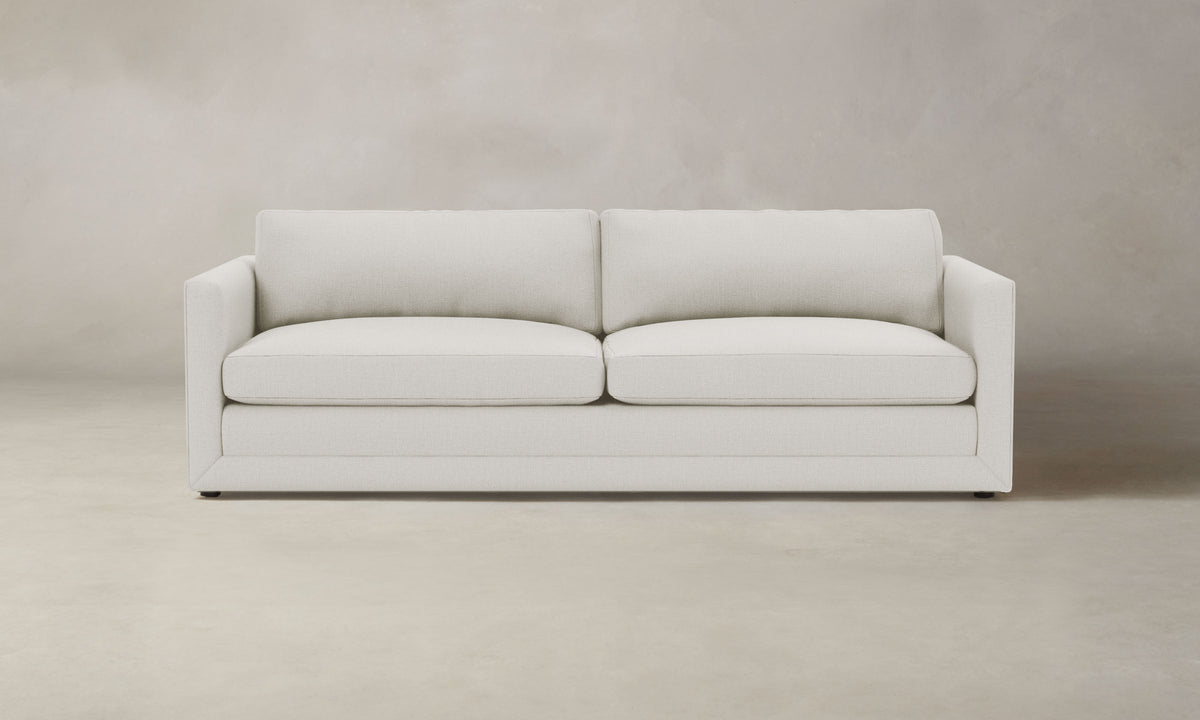 The Warren Sectional - Italian Brushed Wool Vanilla