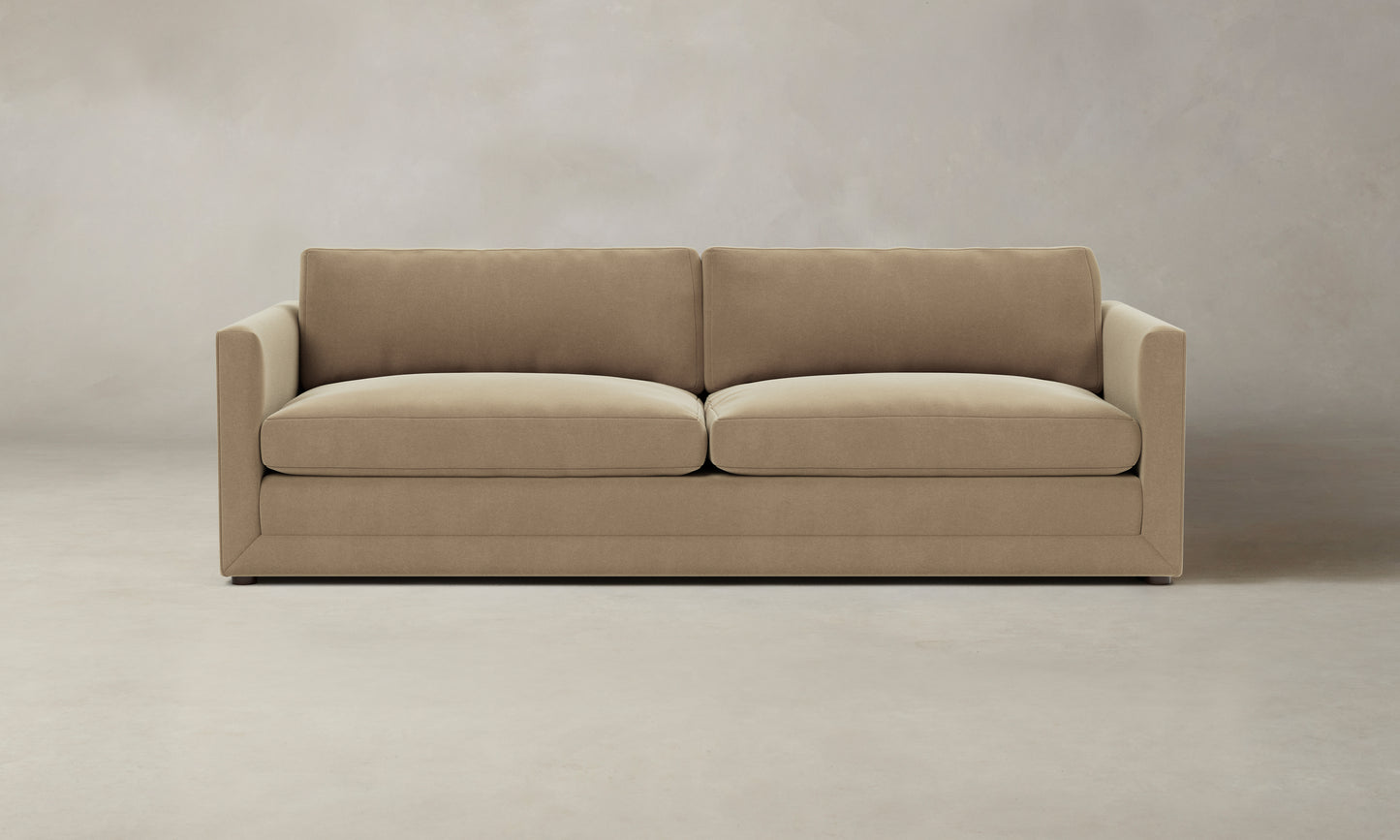 The Warren Sectional - Mohair Almond