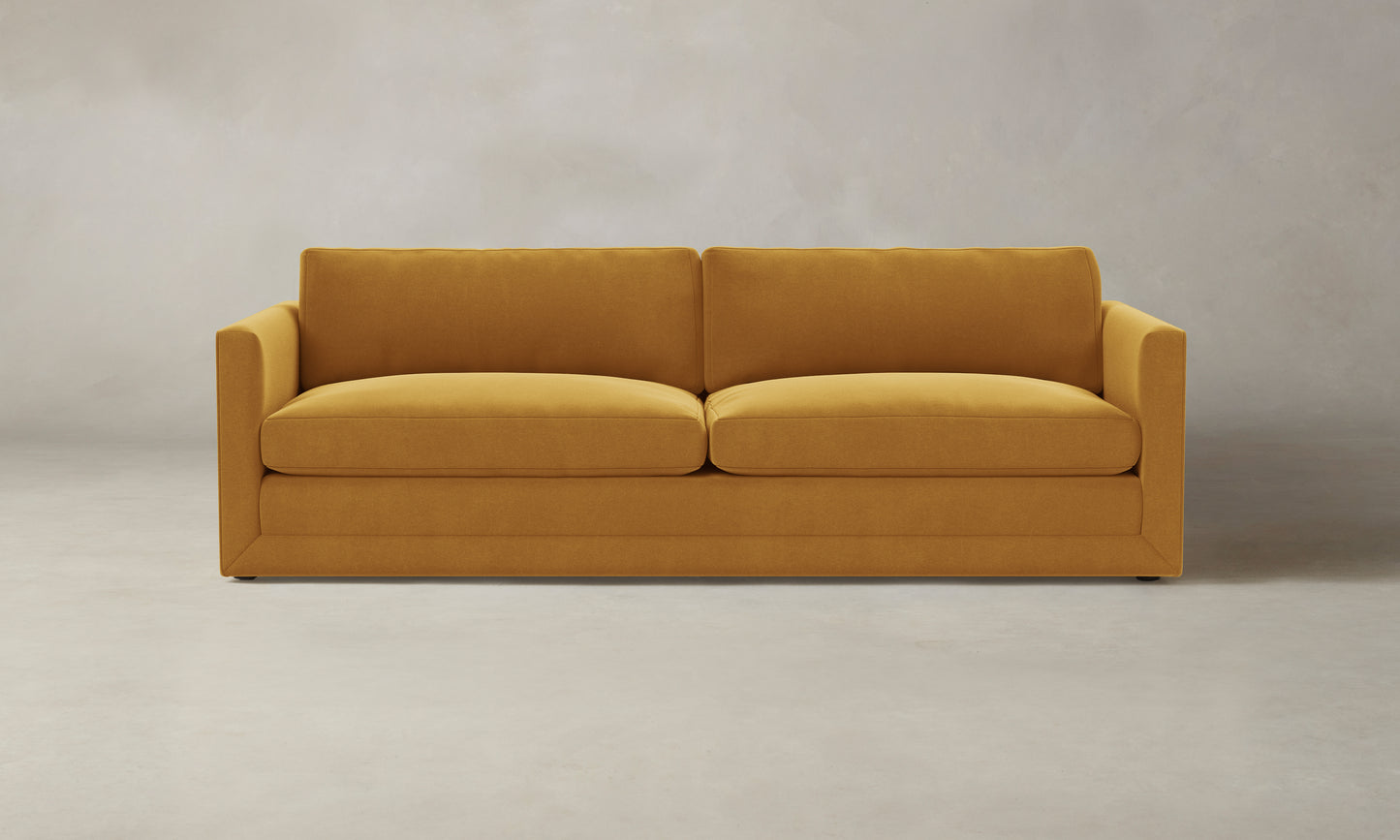 The Warren Sectional - Mohair Amber