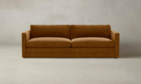 The Warren Sofa - Mohair Brown Sugar