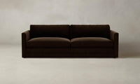 The Warren Sofa - Mohair Chocolate