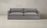 The Warren Sectional - Nubuck Leather Asphalt