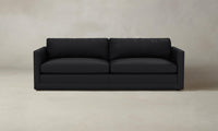 The Warren Sectional - Pebbled Leather Ink