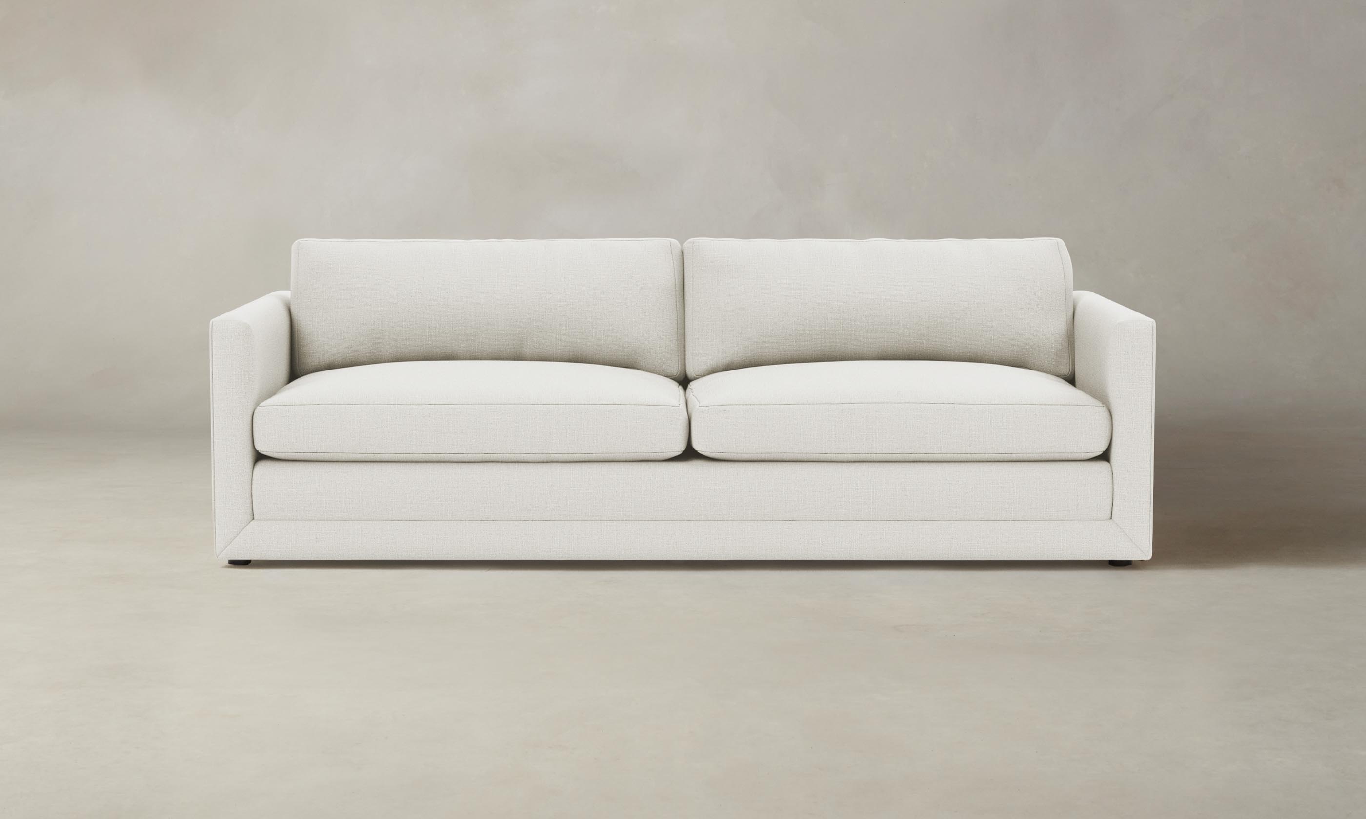 The Warren Sofa - Performance Linen Weave Flour – Maiden Home