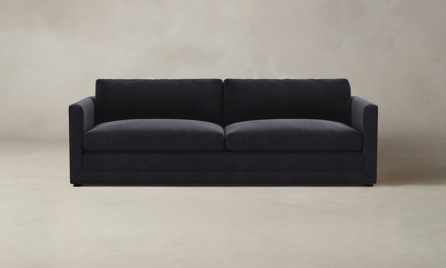 The Warren Sofa - Performance Velvet Flannel