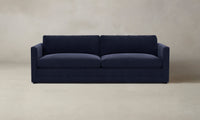 The Warren Sectional - Performance Velvet Midnight