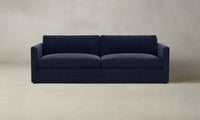 The Warren Sofa - Performance Velvet Midnight