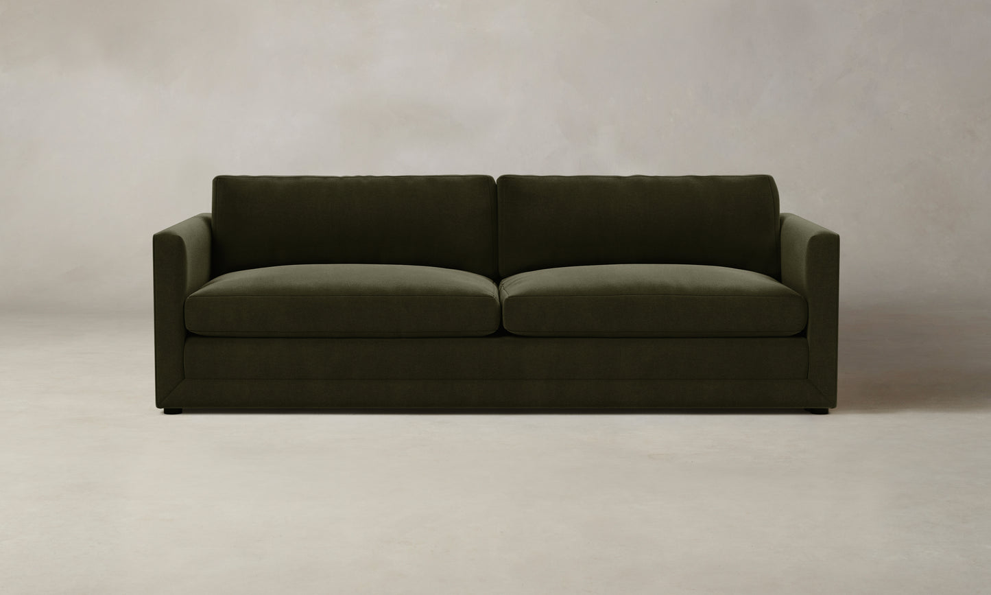 The Warren Sectional - Performance Velvet Olive