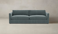 The Warren Sofa - Performance Velvet Seafoam