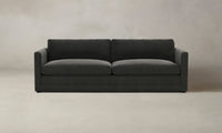 The Warren Sectional - Performance Velvet Slate