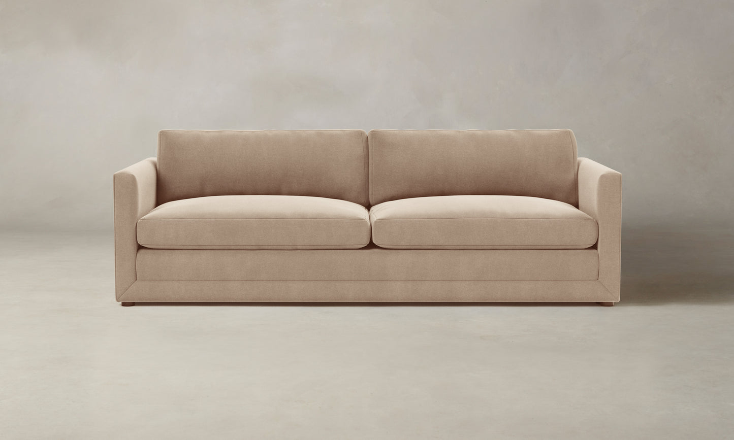 The Warren Sectional - Performance Velvet Taupe